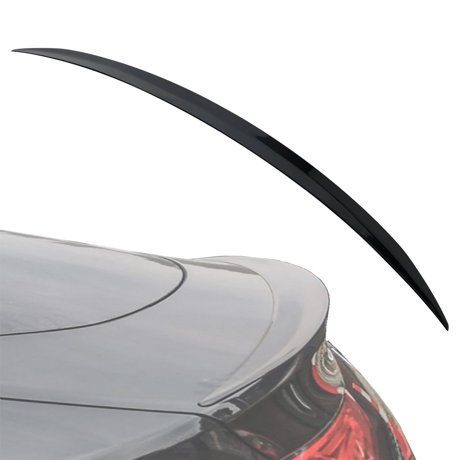 Glanzend zwarte achterspoiler in AMG-stijl voor Mercedes-Benz GLE Coupé C167 (vanaf 2019)