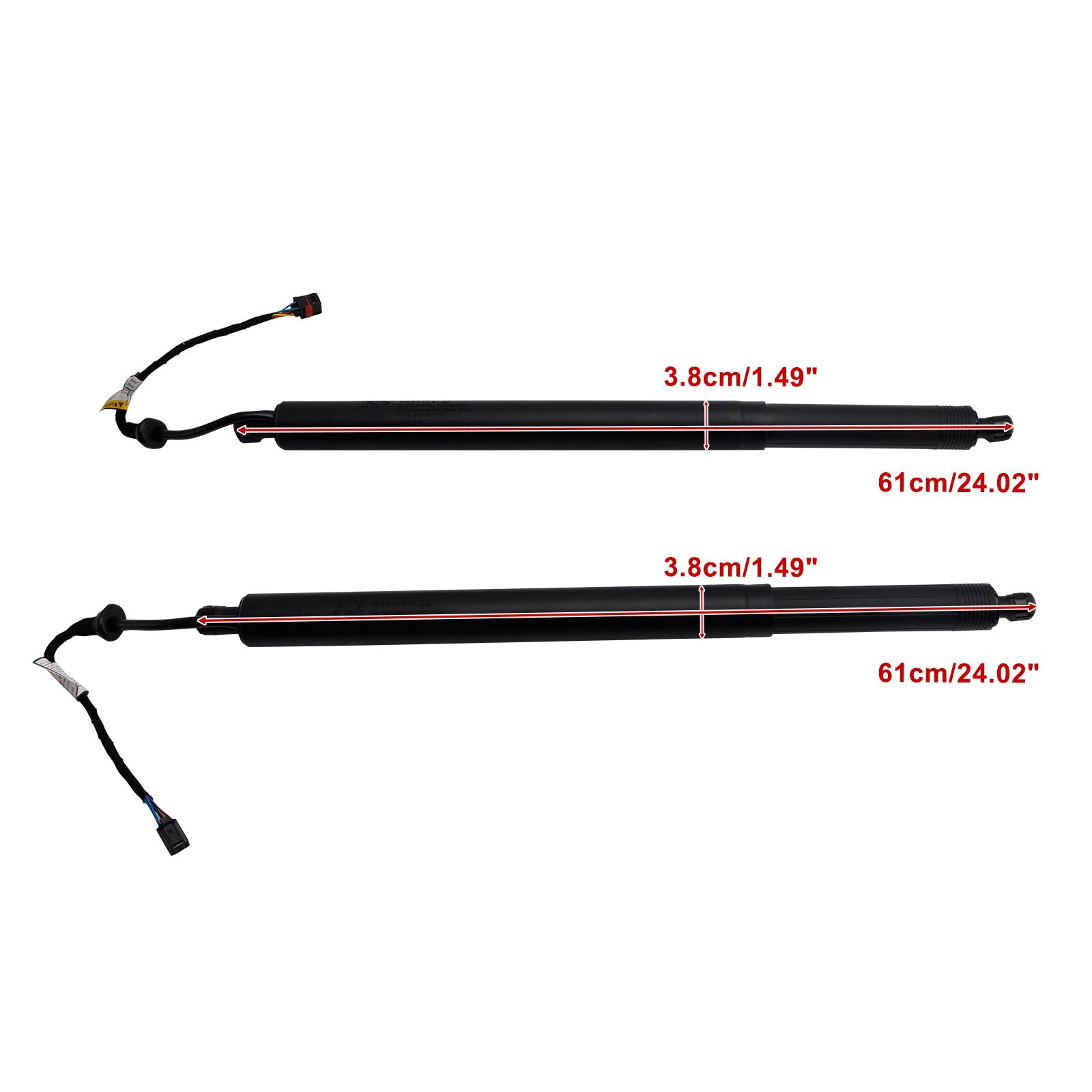 Elektrische achterklepsteun (2 stuks) voor Hyundai Santa Fe 2019-2020, onderdeelnummer 81831S1100