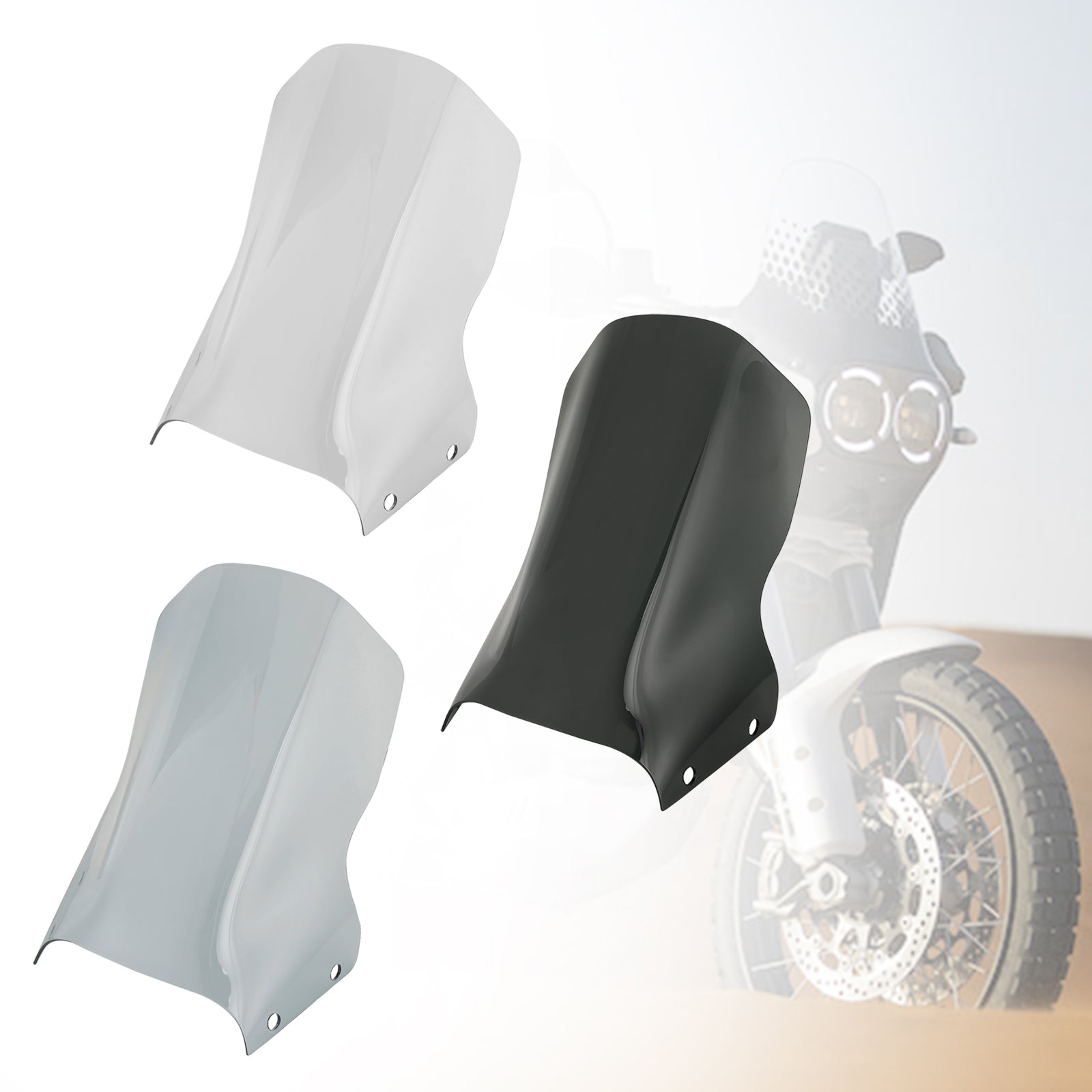 Tuulilasi Ducati Deserx 2022-2023 moottoripyörän tuulilasi