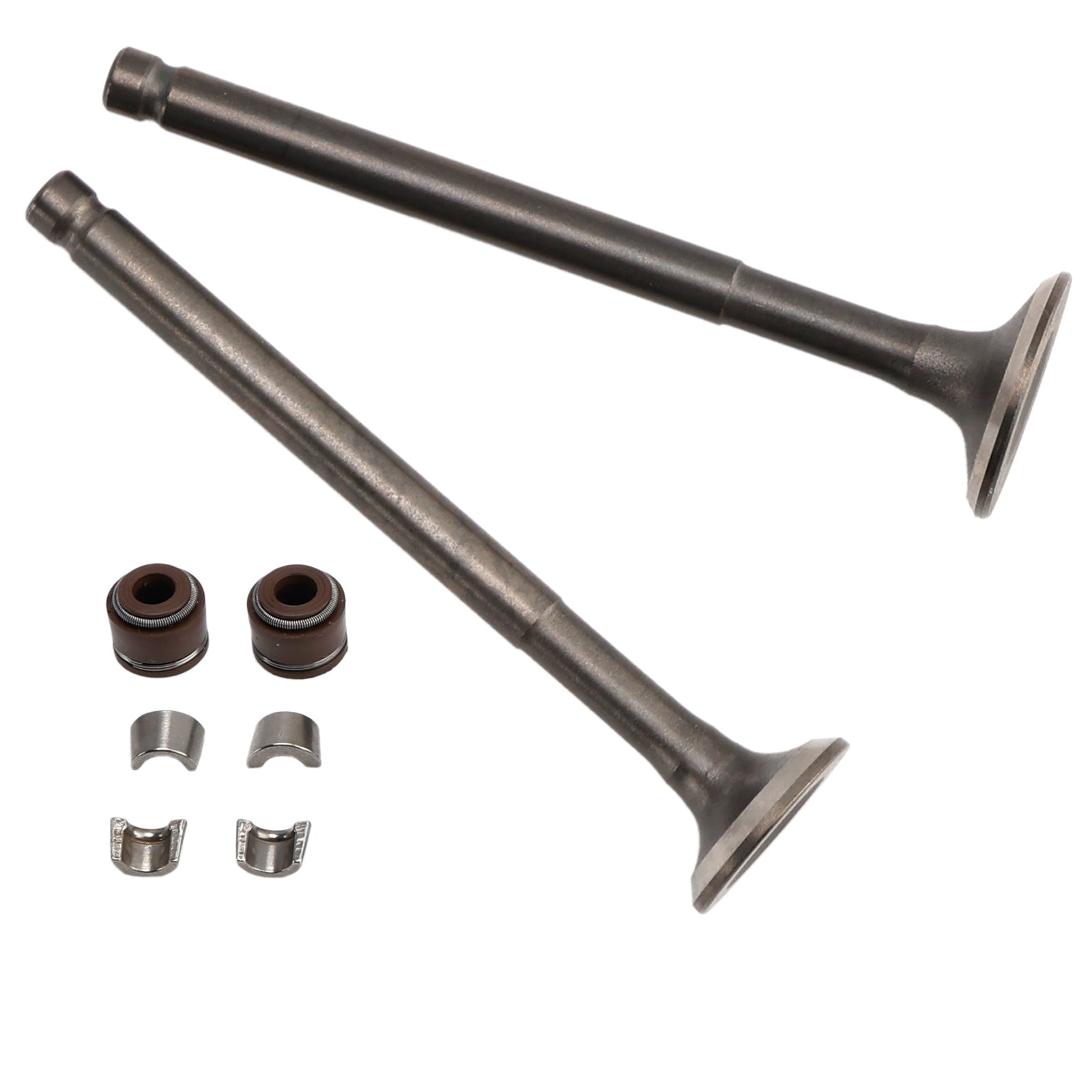 Kit de soupapes d'admission et d'échappement 69 mm pour cyclomoteur GY6 139QMB 50cc 80cc Sunl Baja Taotao