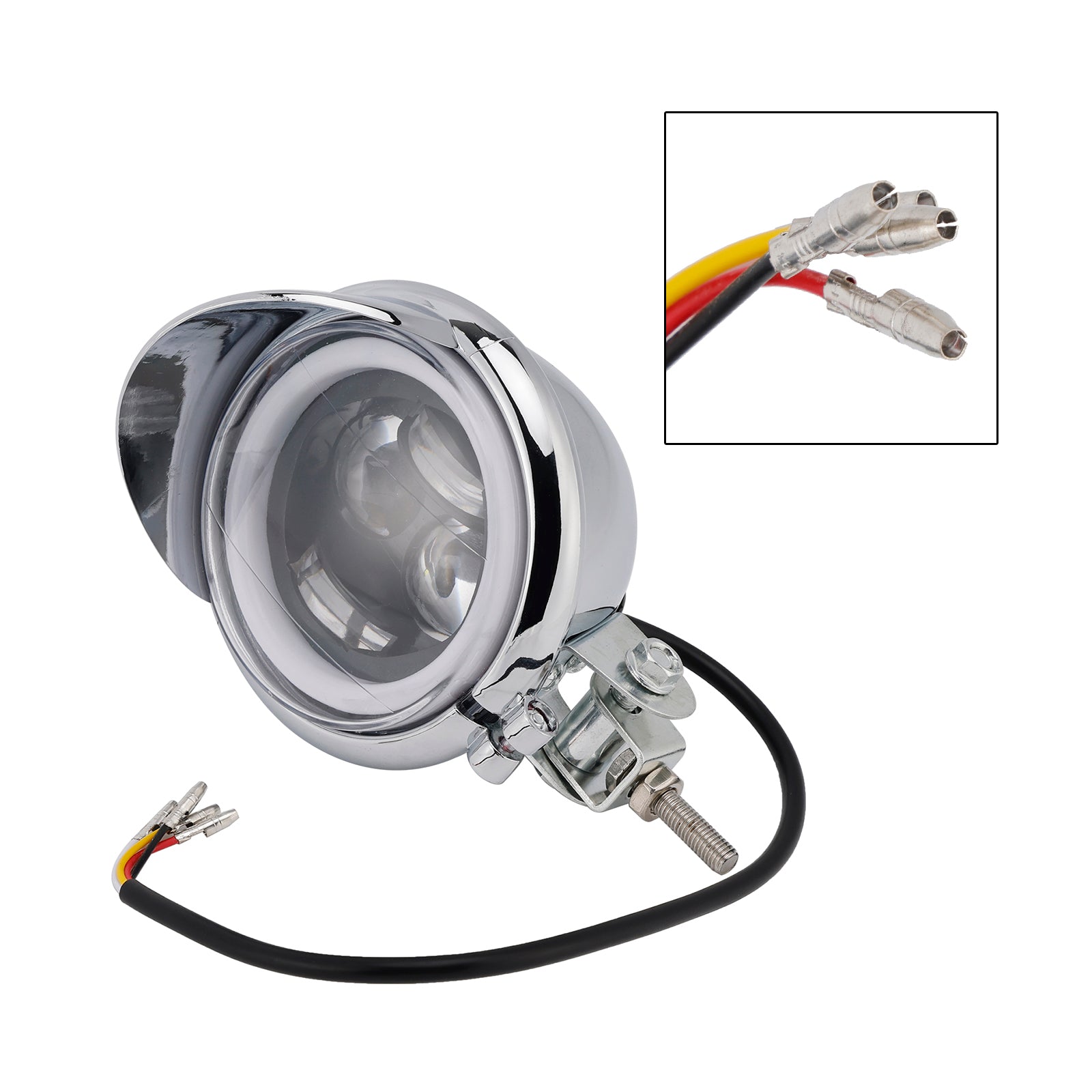 Universele schakelaar voor chromed motorfiets vuurtoren #d62