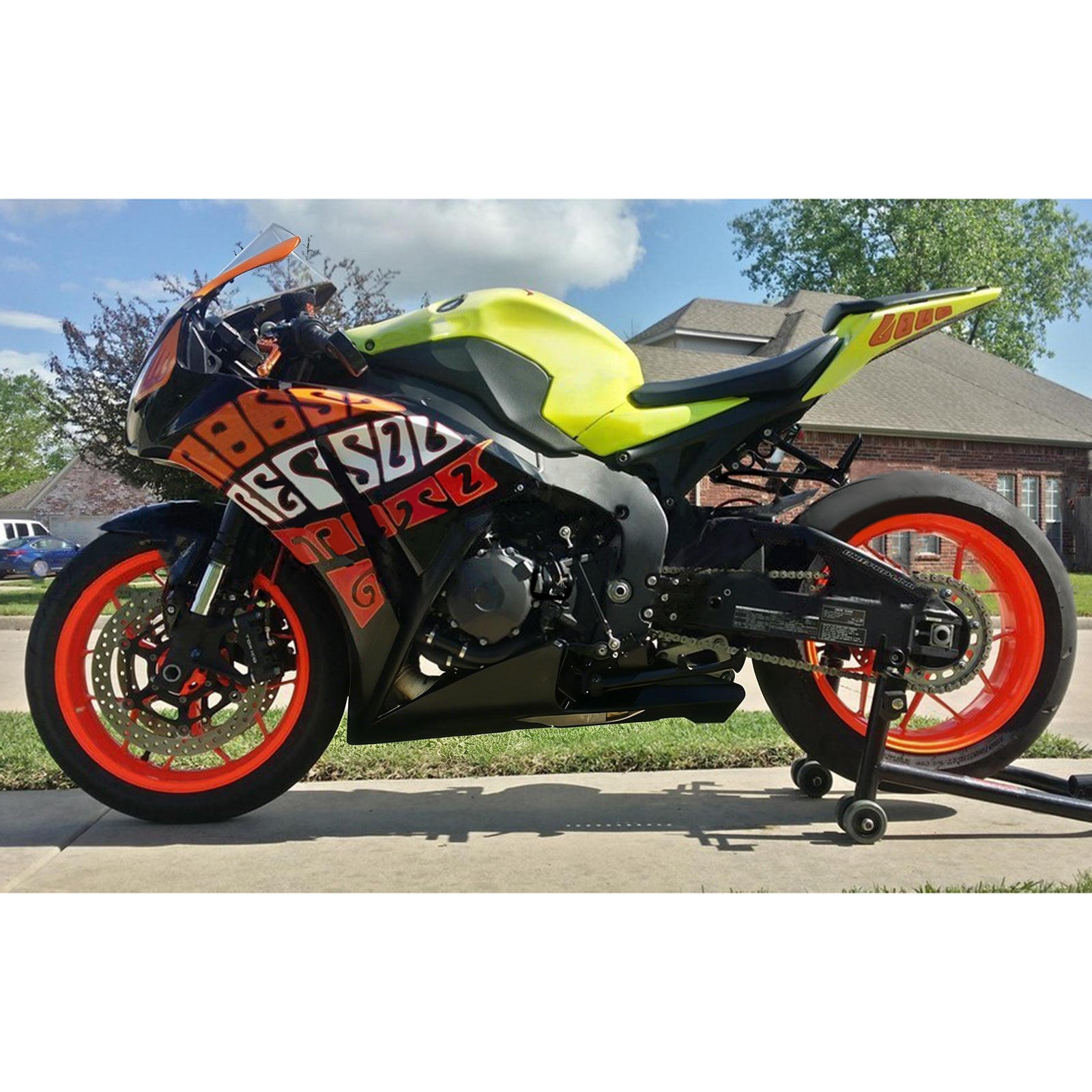 Kit de carénage par injection, carrosserie en plastique ABS pour Honda CBR1000RR 2012-2016