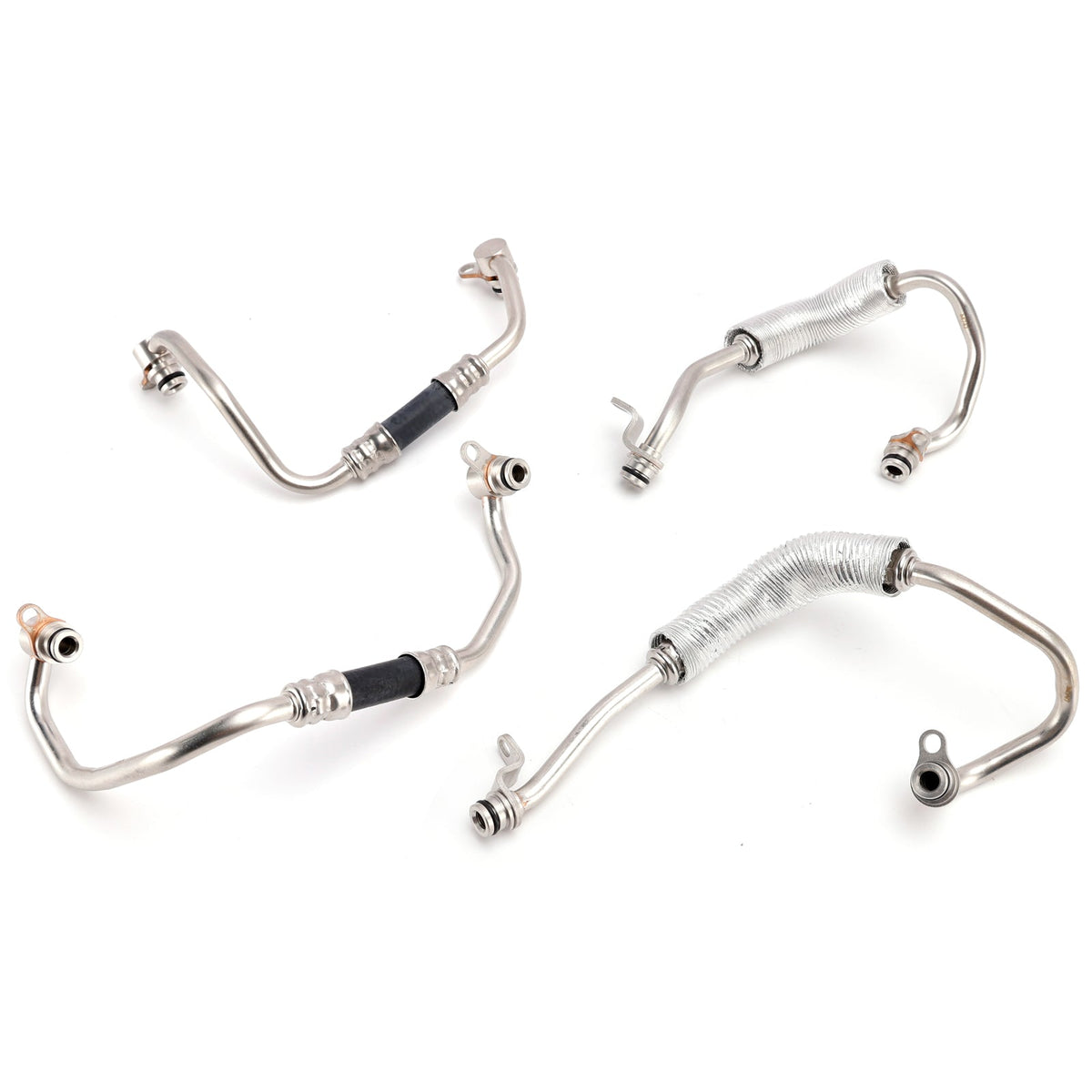 Set van 4 koelslangen voor BMW 335i xDrive, 335is, 335xi en 335is turbocompressor