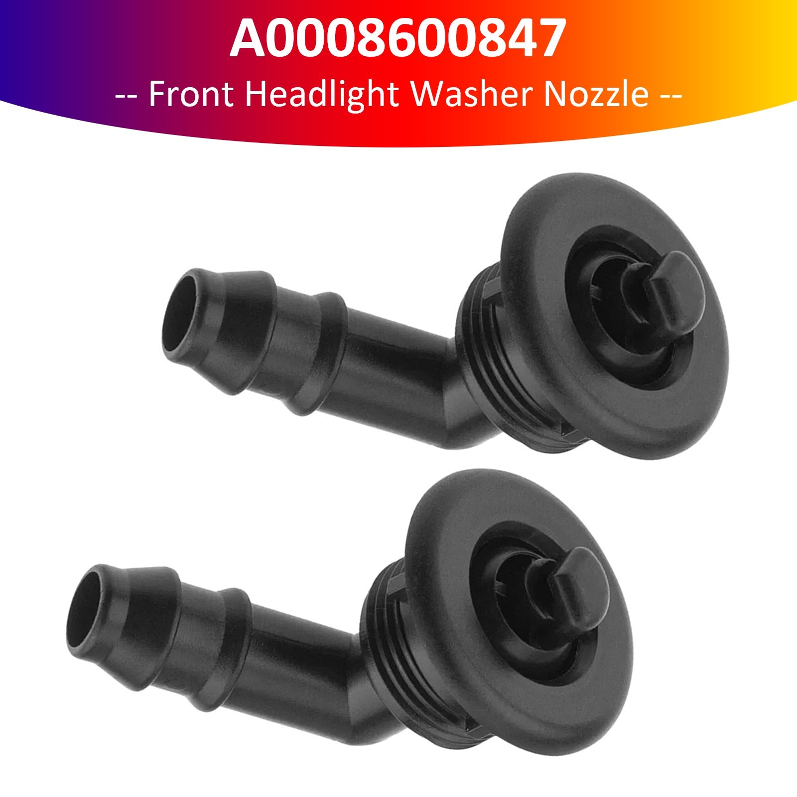 2 dysze spryskiwaczy reflektorów przednich do Mercedesa-Benza W463 Klasa G G550 A0008600847