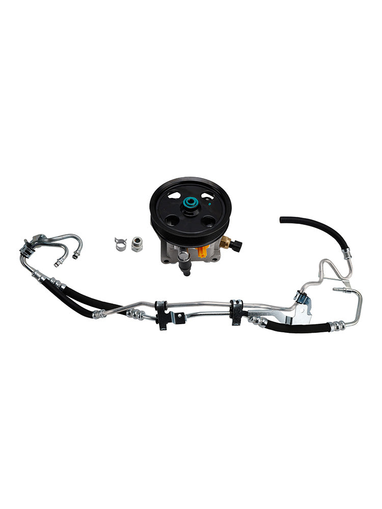 Pompa del servosterzo + tubo ad alta pressione per Ford C-Max 2007-2011 1743278