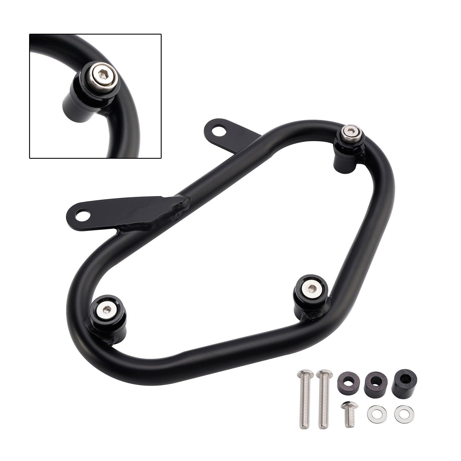 Support de fixation latéral gauche pour sacoche de selle Speed Scrambler 400 X 2024-2025
