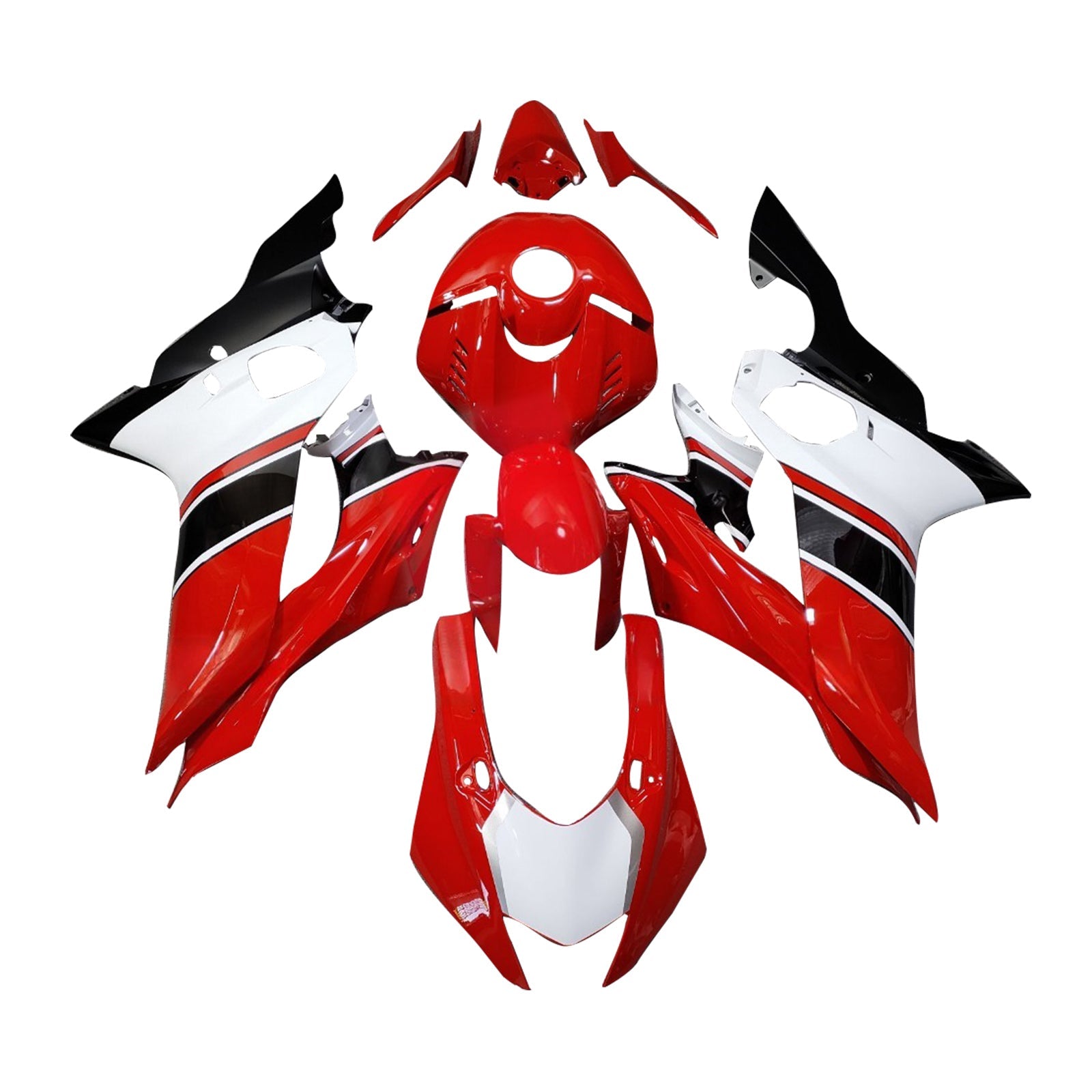 Kit carena iniettata in plastica ABS per Yamaha YZF-R6 2017-2023
