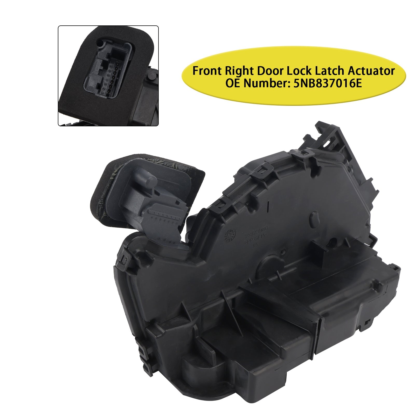 Rechter voordeur vergrendeling Actuator 5NB837016E voor VW Golf 7 Audi Skoda