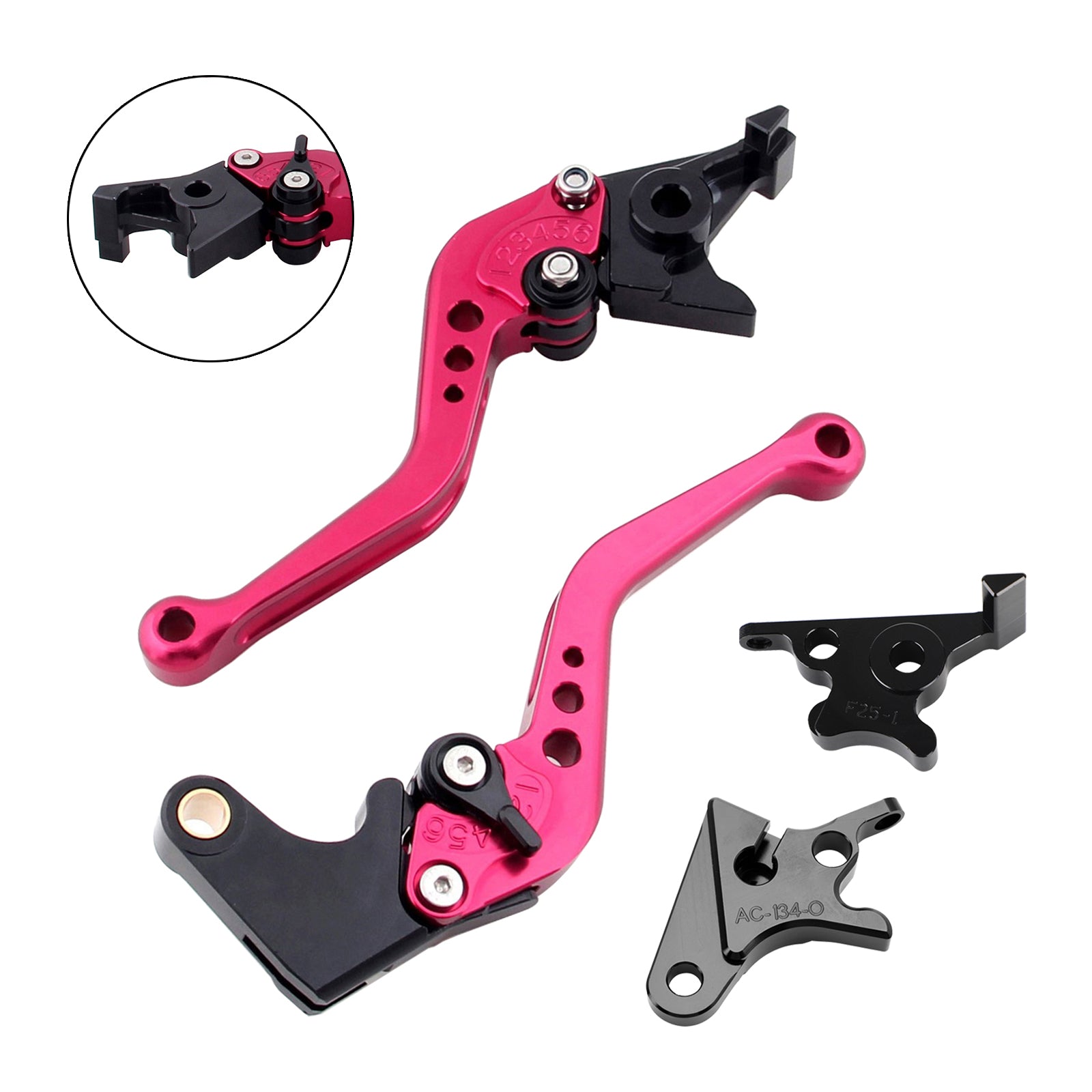 Krótka dźwignia hamulca i sprzęgła dla Honda CB350 CB350 2021-2023