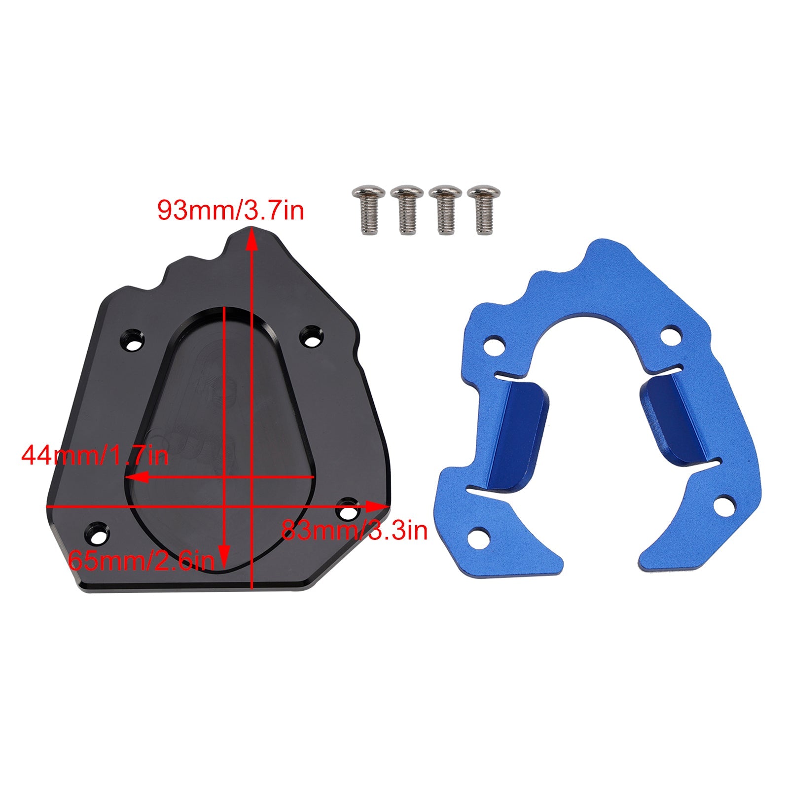 Piastra di ingrandimento rivolta per Tiger 1200 2022+