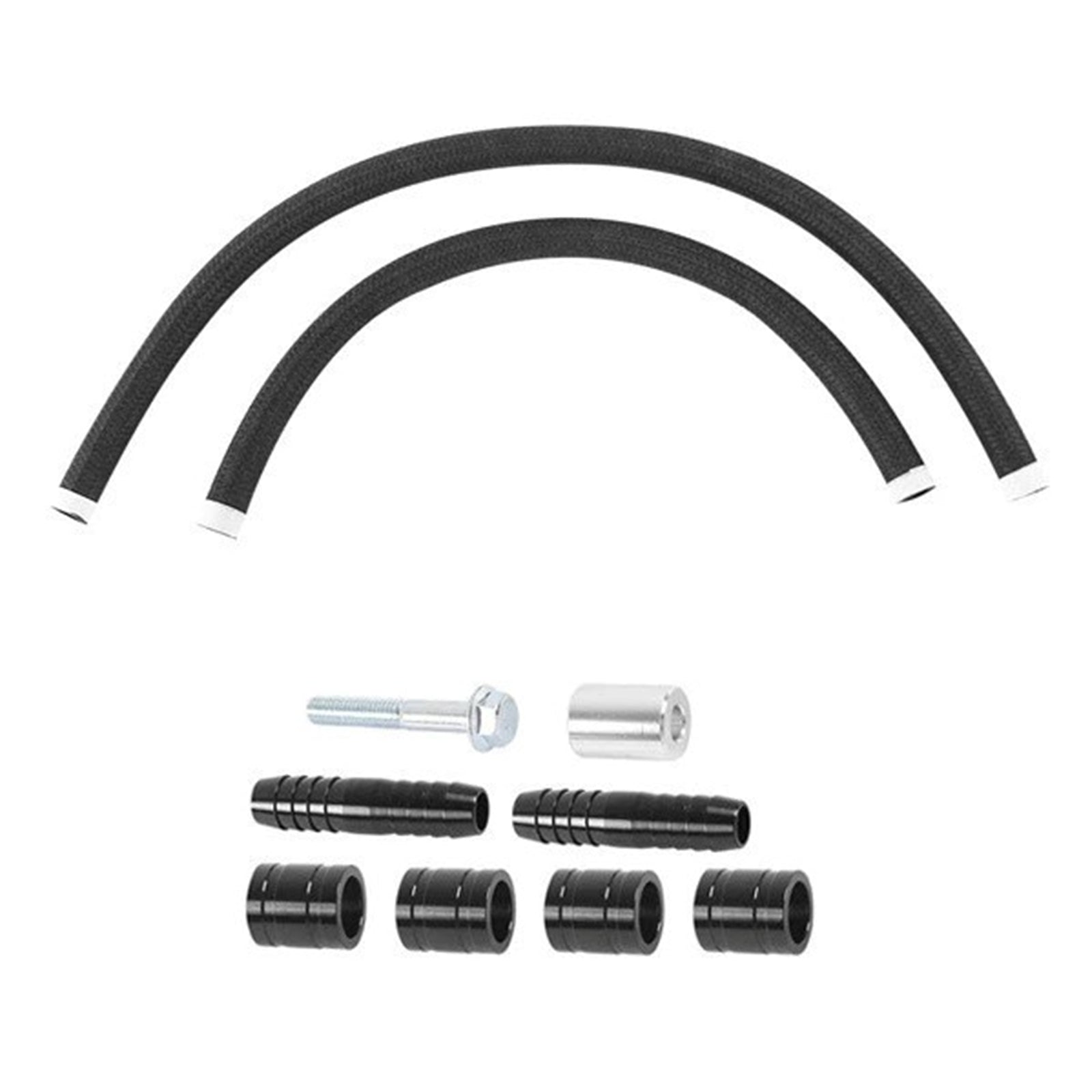 Lata de captura de aceite/separador de aire negro para Dodge Charger Challenger 2011-2021