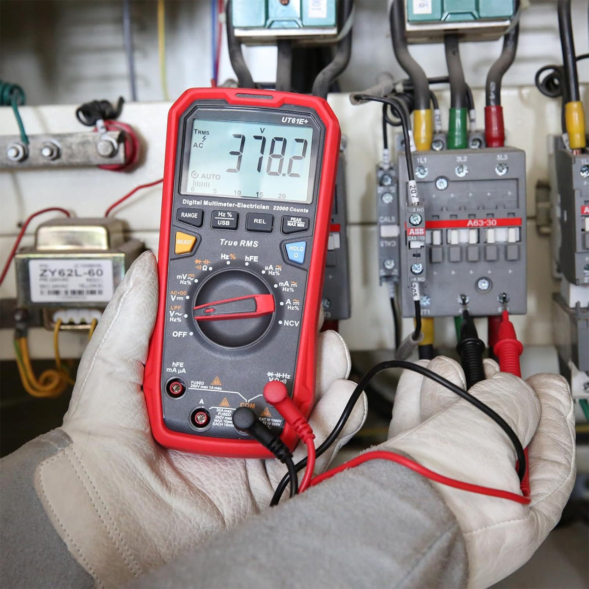 Multimètres numériques UT61E+ AC/DC à sélection automatique de gamme