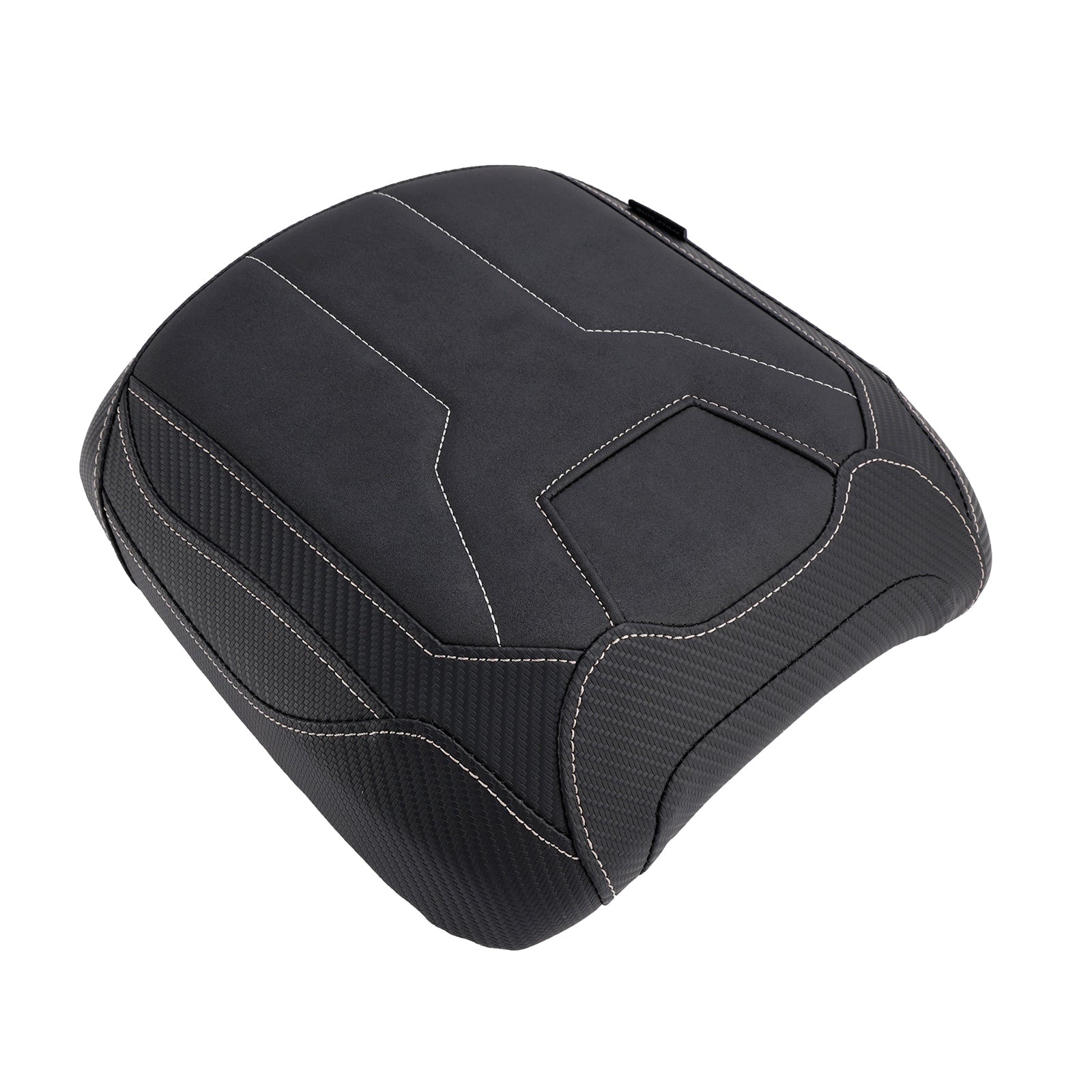 Coussin de siège passager arrière plat en polyuréthane noir pour Yamaha Tracer 9 GT 2021-2023