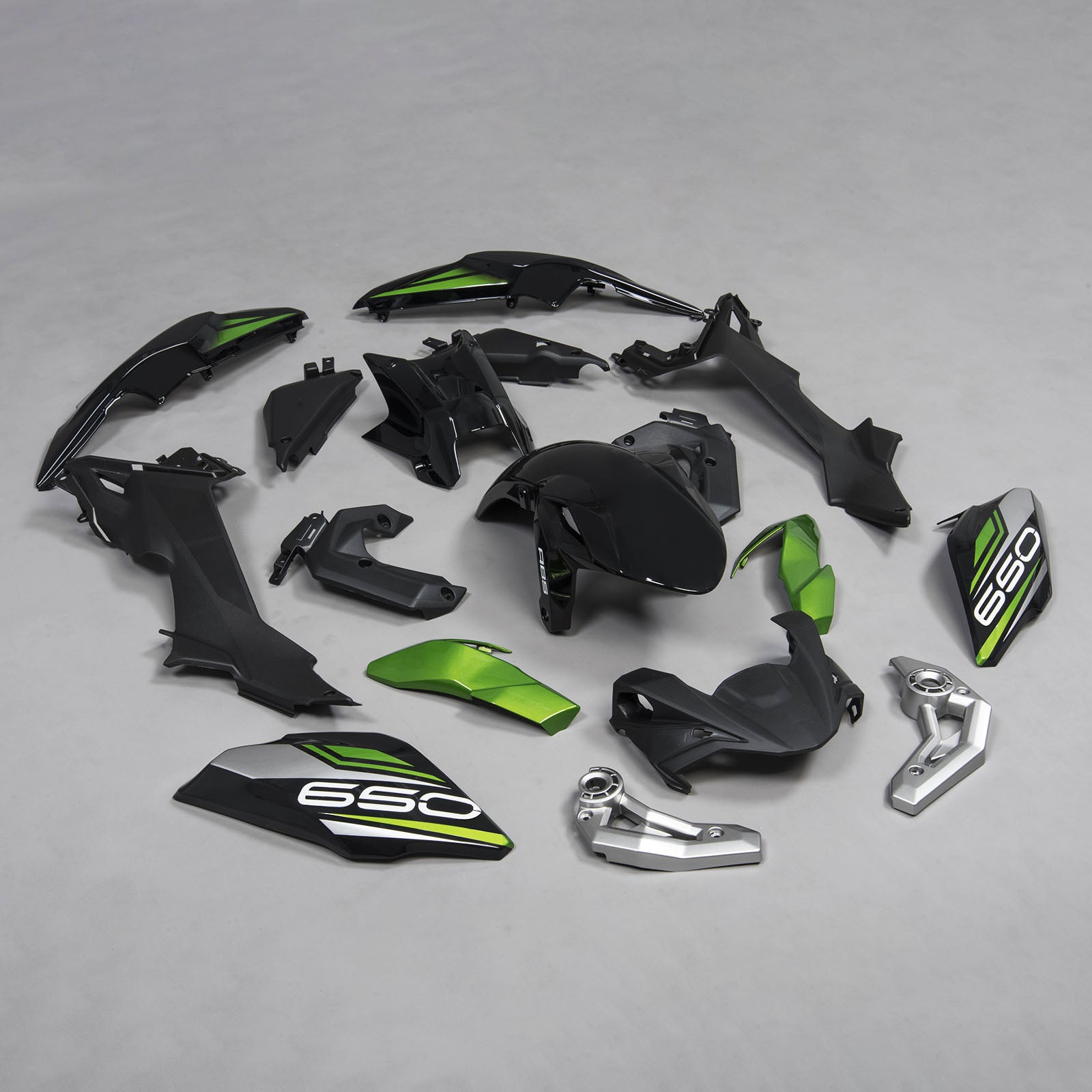 Vbrizgavanje ABS Plastična karoserija za Kawasaki Z650 2017-2019