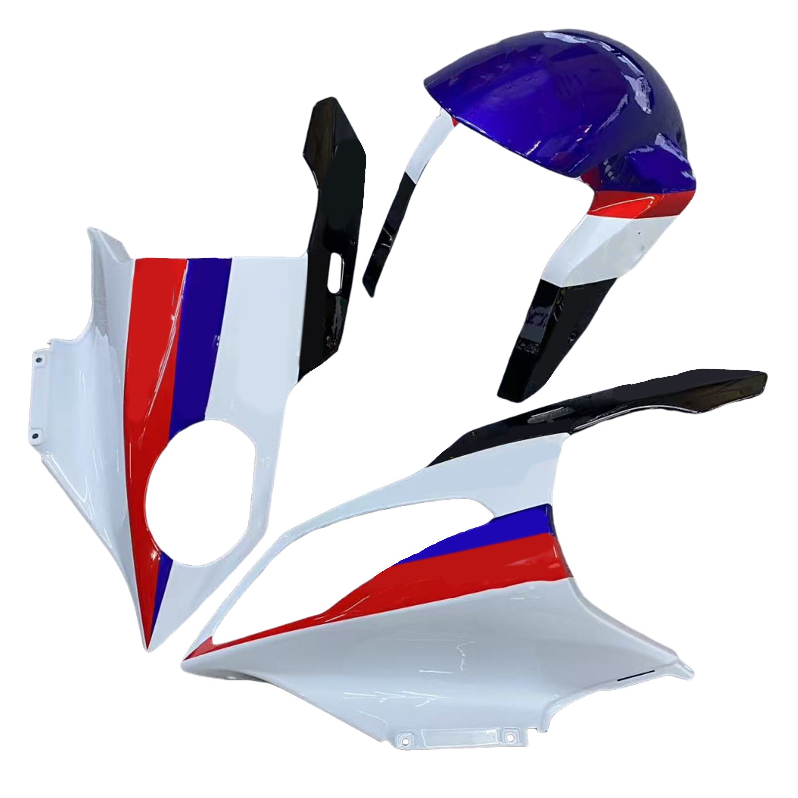 Kit de carénage à injection en plastique ABS pour BMW S1000RR 2009-2014
