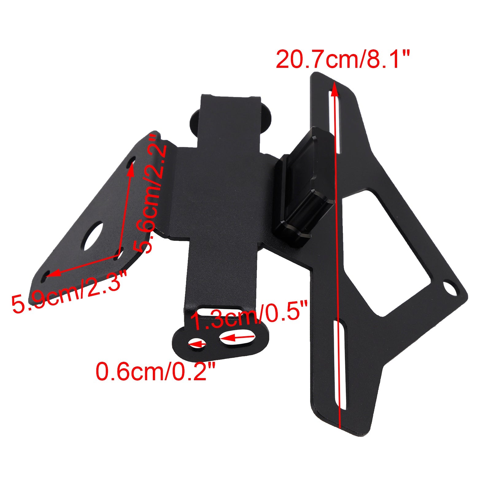 Portamatrículas'inscripción para la Daytona 660 (2024-2025)