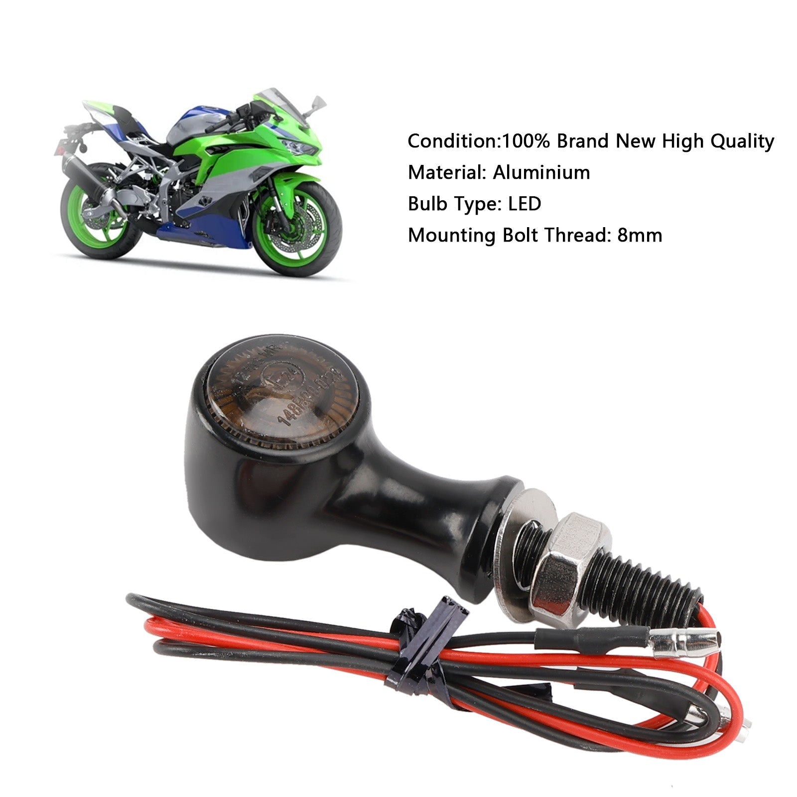 LED 12 V 8 mm Universal LED utripa za motocikli Suzuki