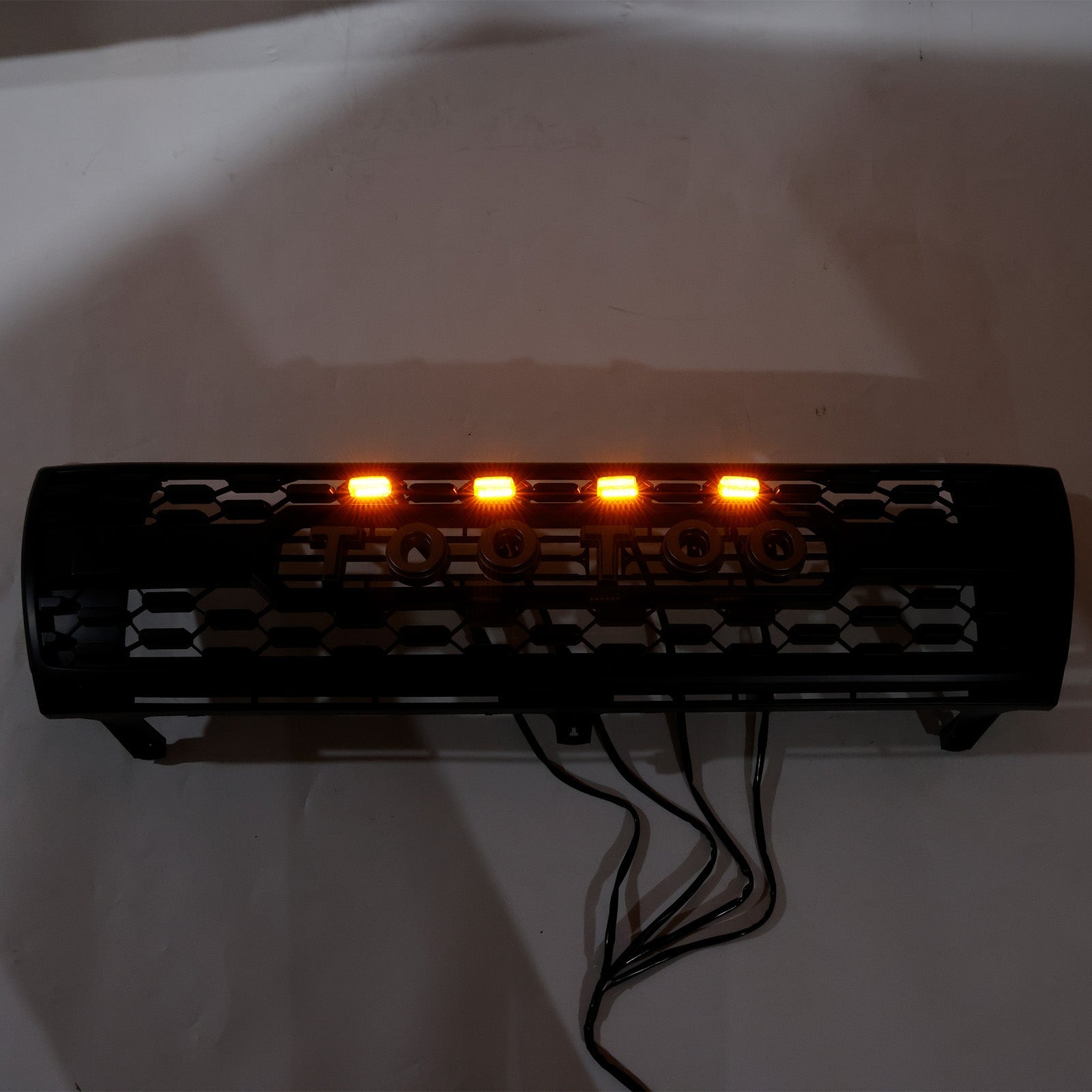 Przednia osłona zderzaka o strukturze plastra miodu'Bee kompatybilny z Toyota Tacoma 1997-2000 TRD PRO