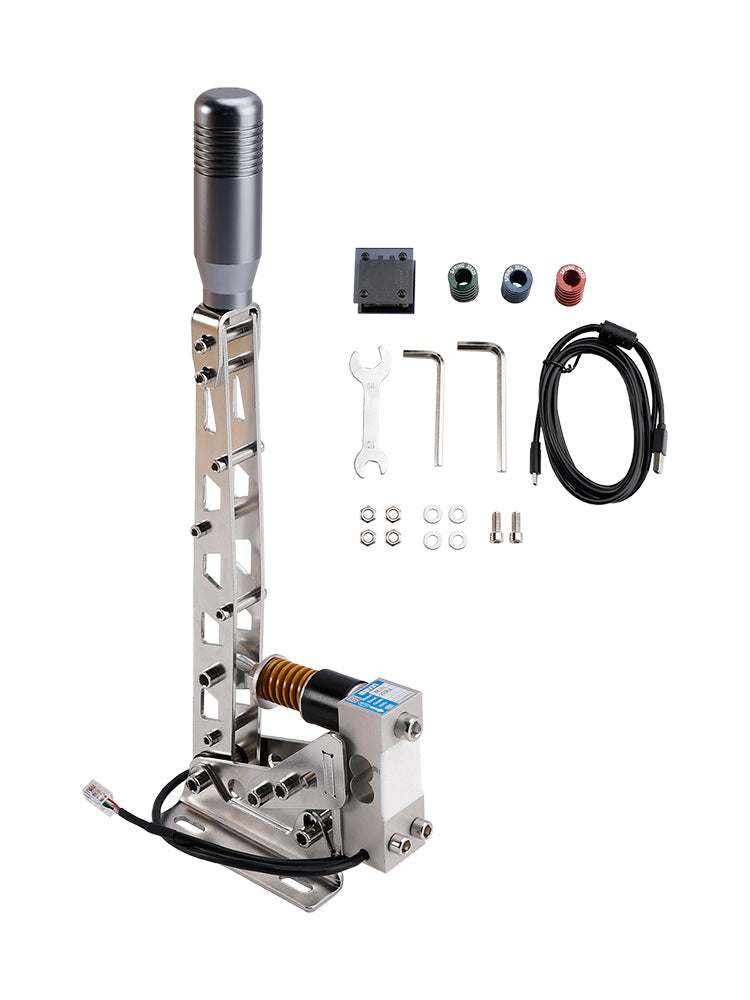 Jeu de course avec frein à main USB 64 bits, cellule de charge 200 kg, pour Logitech G29/G27/G25