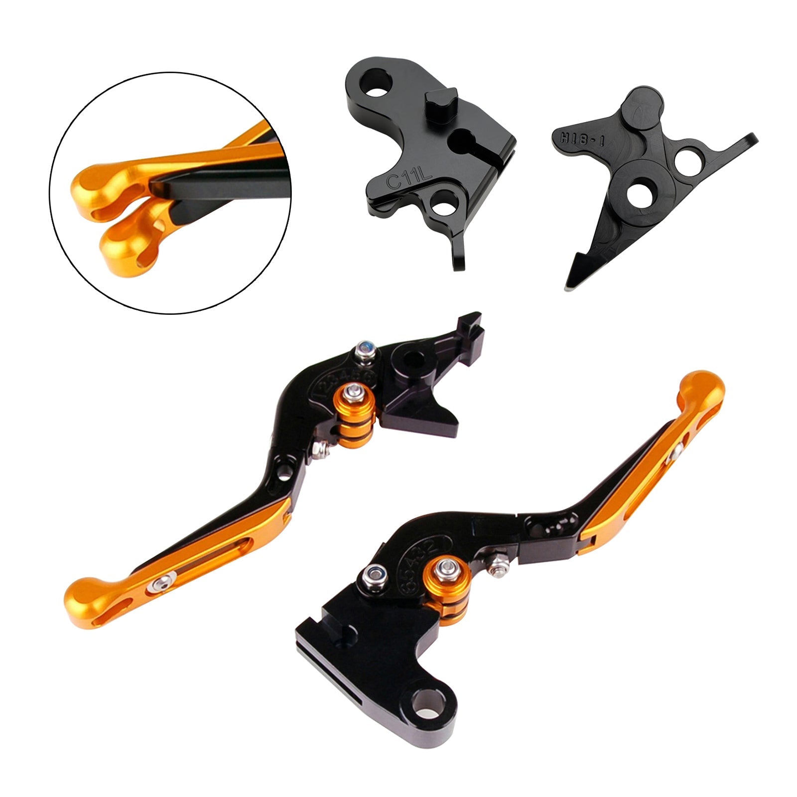 Regulowana dźwignia hamulca i sprzęgła dla Honda CRF1100L Africa Twin 2020-2021