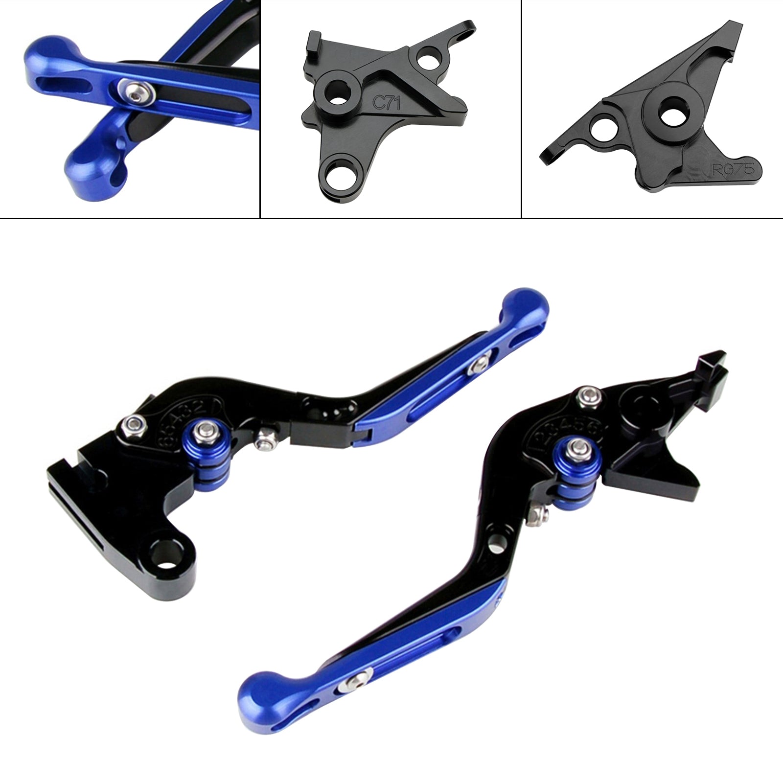 Levier de frein et d'embrayage réglable pour BMW R NINE T / PURE / RACER 2017-2023