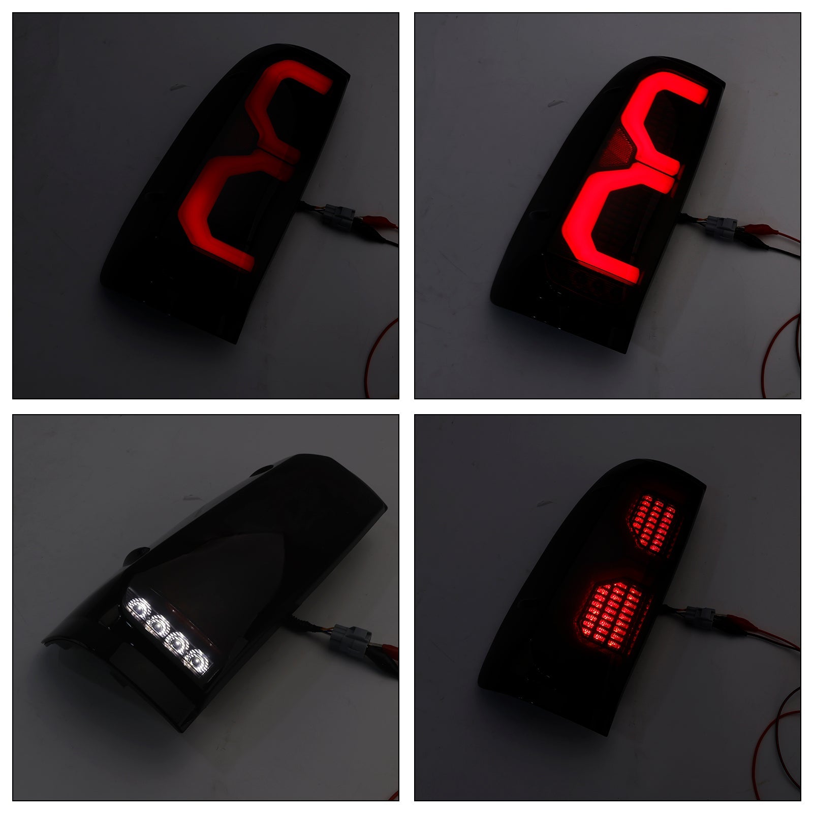 Paire de feux arrière droit et gauche dynamiques pour TOYOTA HILUX VIGO SR5, MK6, VIGO CHAMP MK7 2012-2014