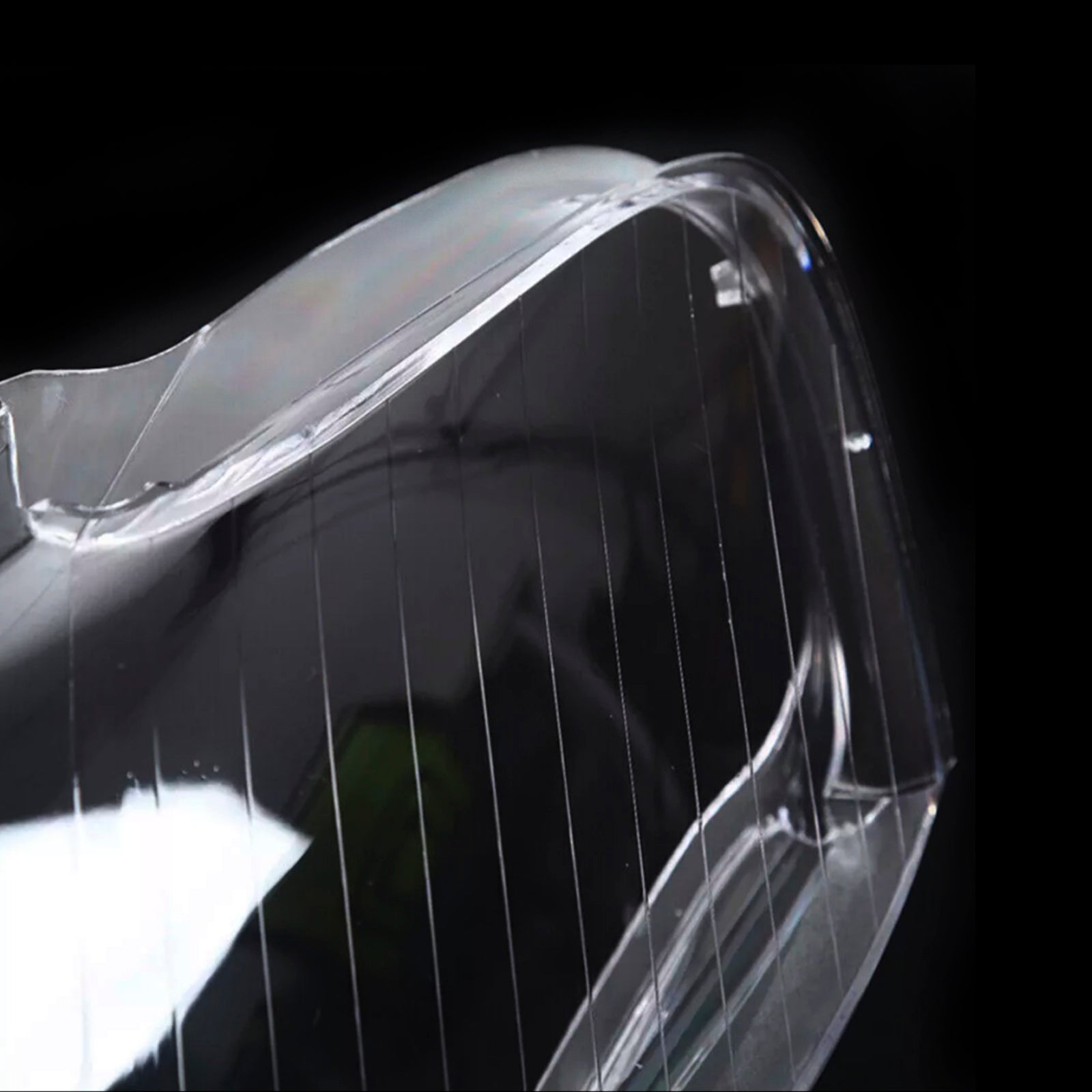 Conjunto de 2 cubiertas transparentes para faros delanteros Audi A4 B7 8th 2005-2008