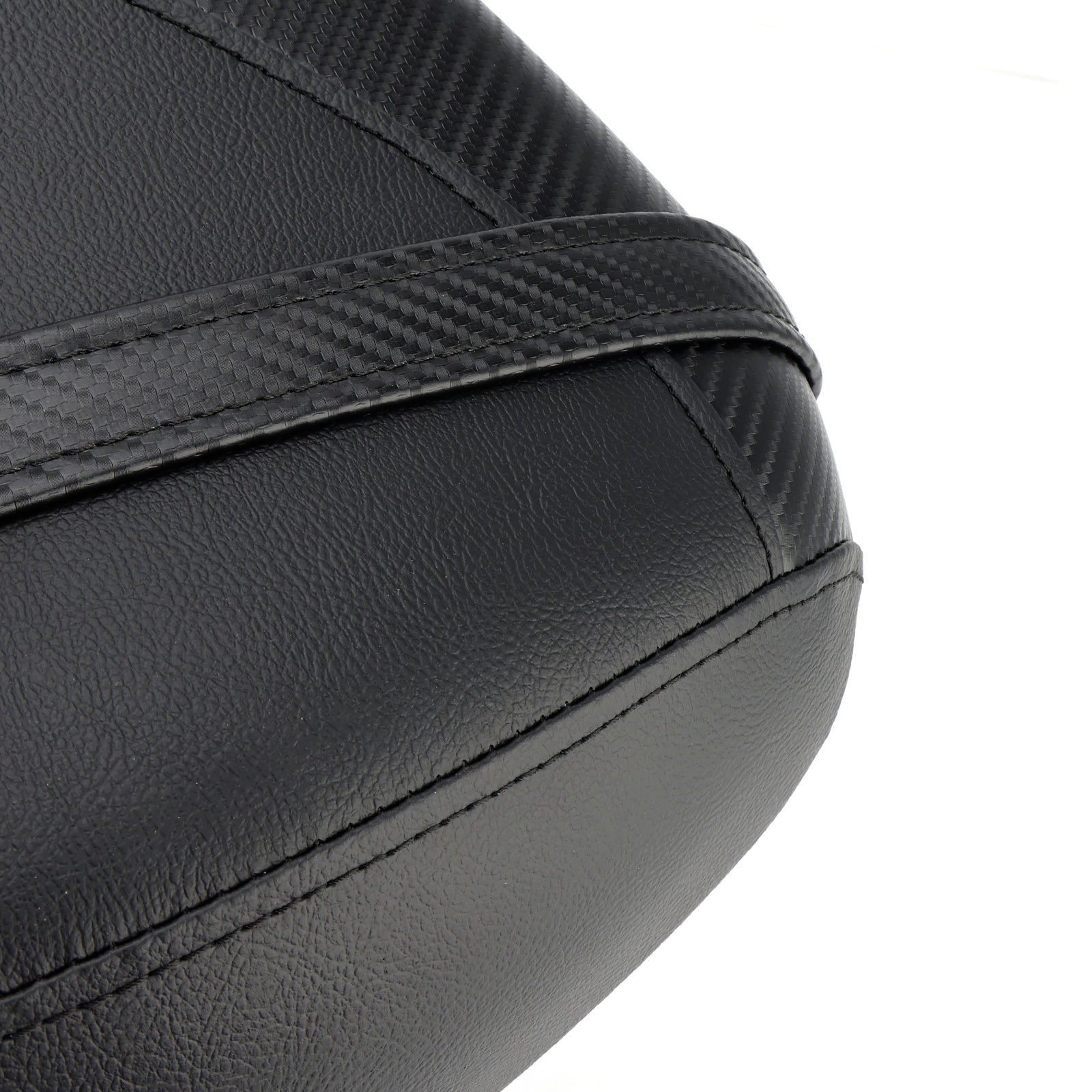 Cojín de asiento trasero plano de poliuretano blanco para pasajero Suzuki Hayabusa GSX1300R (2022-2024).