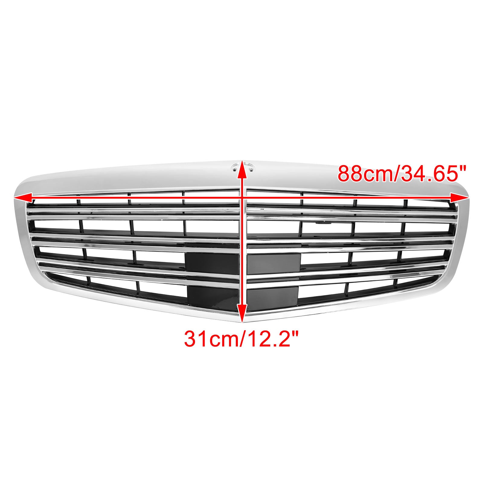 Grille de pare-chocs avant style AMG pour Mercedes-Benz S-Class W221 S400 S450 S550 S600 S65 S63 2010-2013, pièce générique 22188000837712