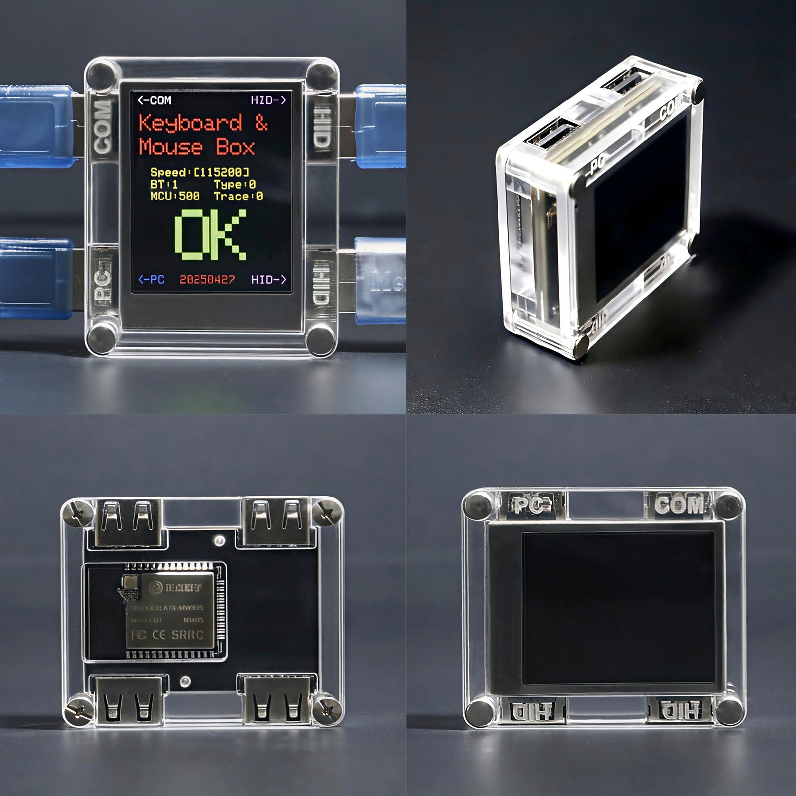 Płyta rozwojowa'podwójne uczenie się sterowania maszynowego dla klawiatury i myszy Kmbox