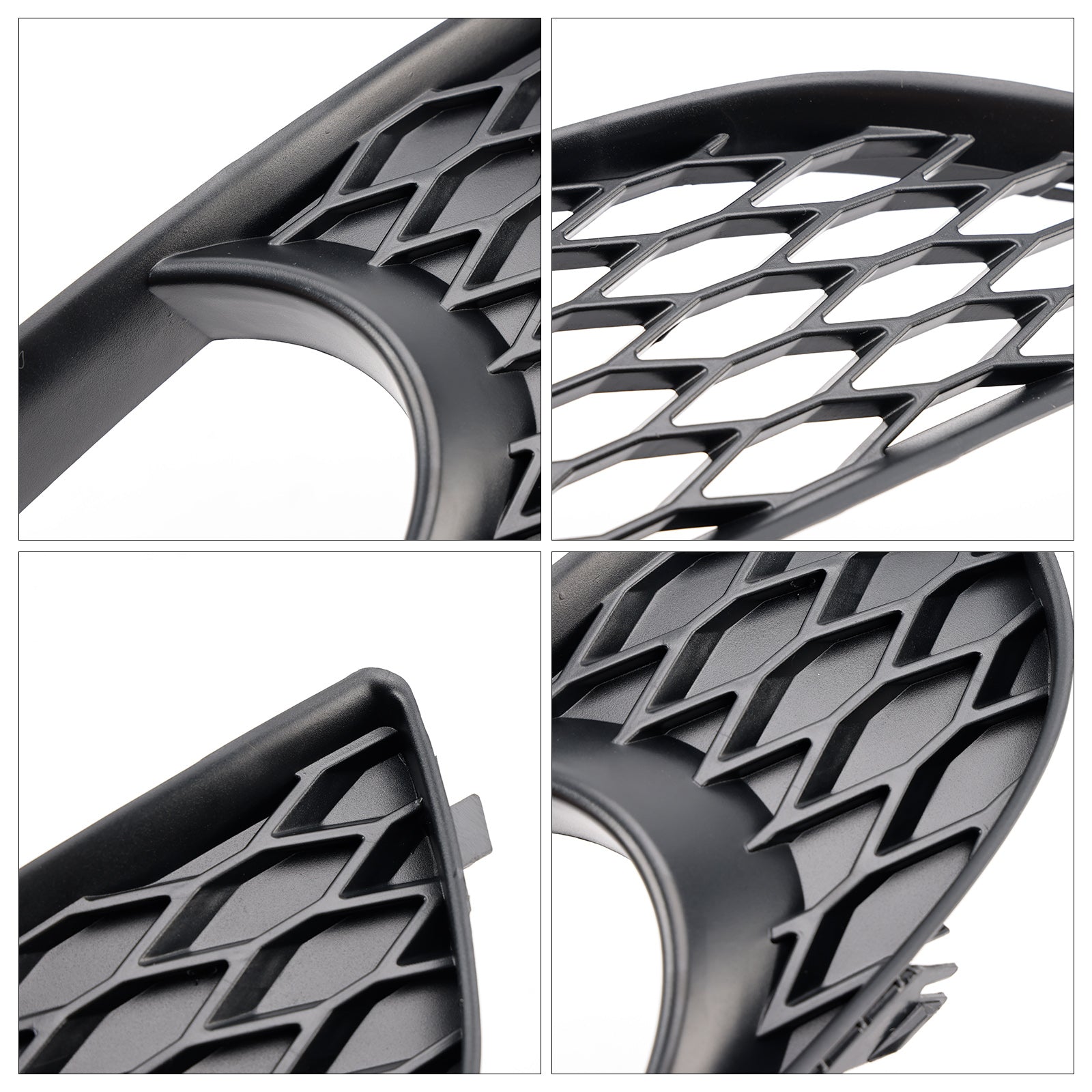 Grid di protezione anti-bruciatura per paraurti anteriore Audi Q7 Sportback 2010-2015, 2 camere