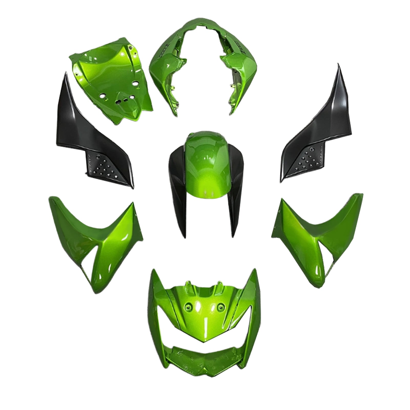 Kit carena iniezione Kawasaki Z1000 2007-2009 Carrozzeria in plastica ABS