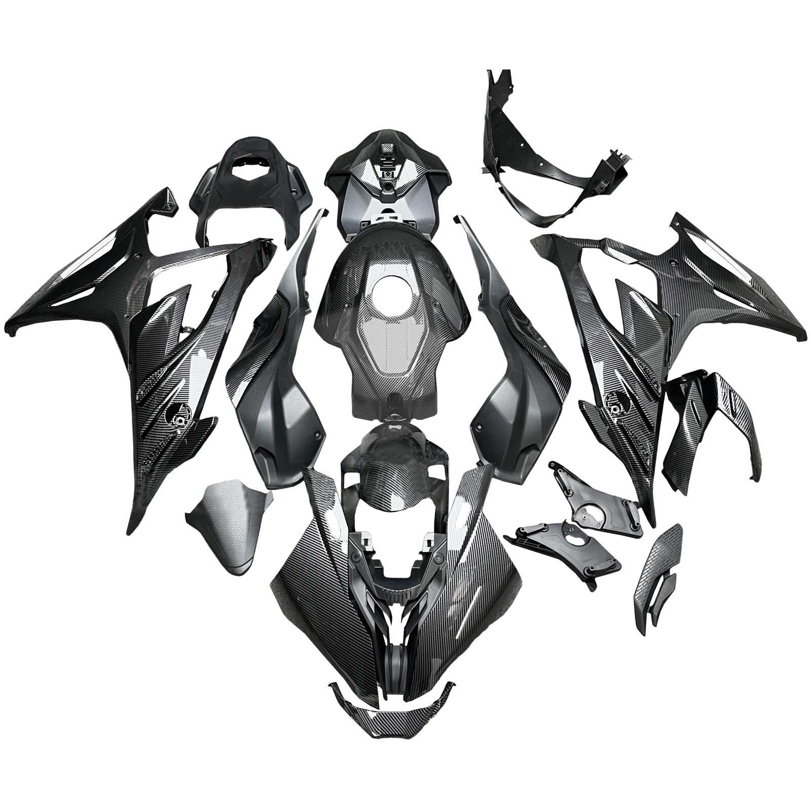 Kit de carénage d'injection pour BMW S1000RR 2023-2024 Carrosserie Plastique ABS