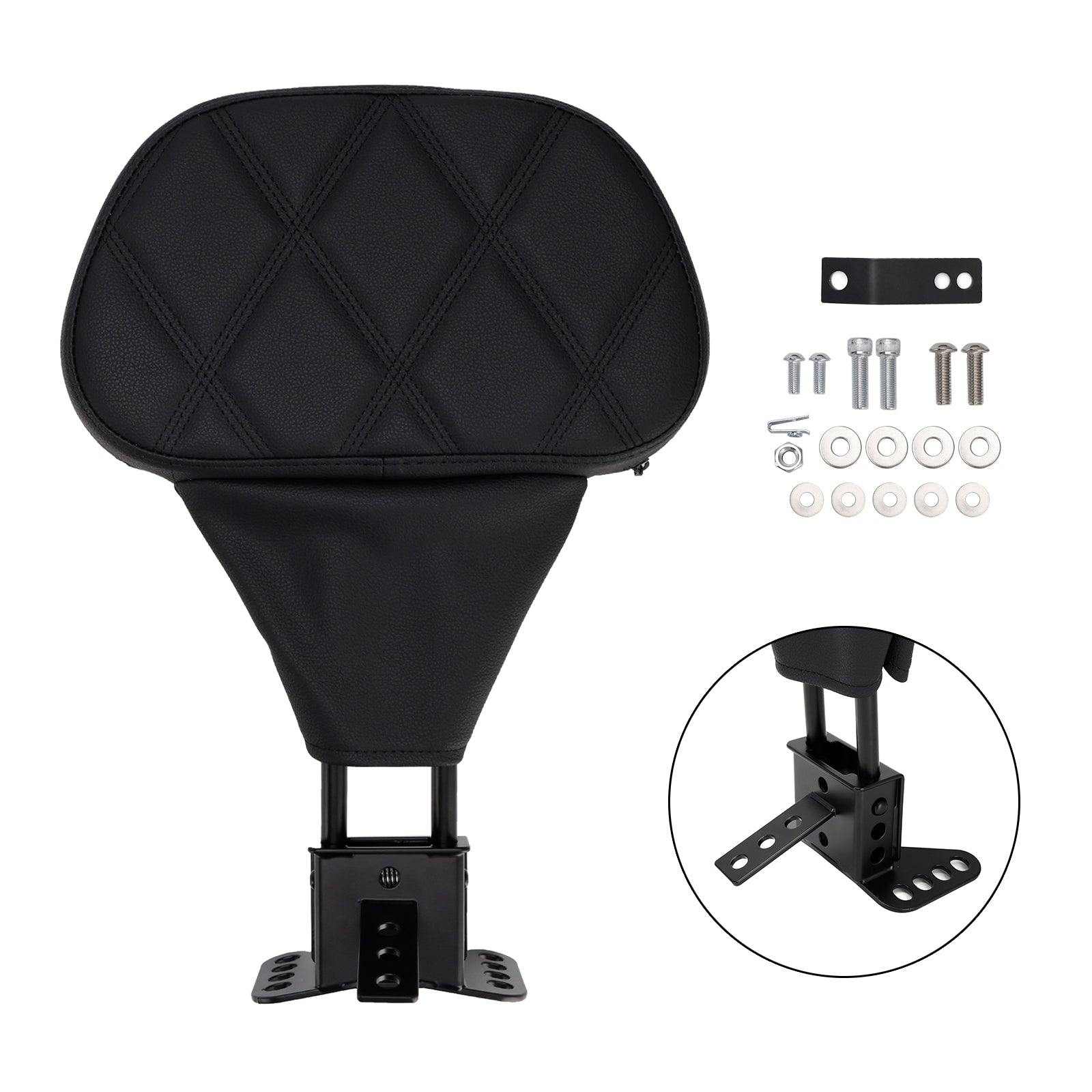 Coussin de dossier conducteur pour Street Electra, Road Glide, Road King et Tri Glide (1988-2008)