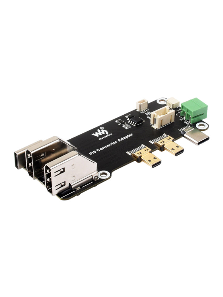 Carte d'extension multifonction Raspberry Pi avec double sortie HDMI 4K et Pi5/Pi4B
