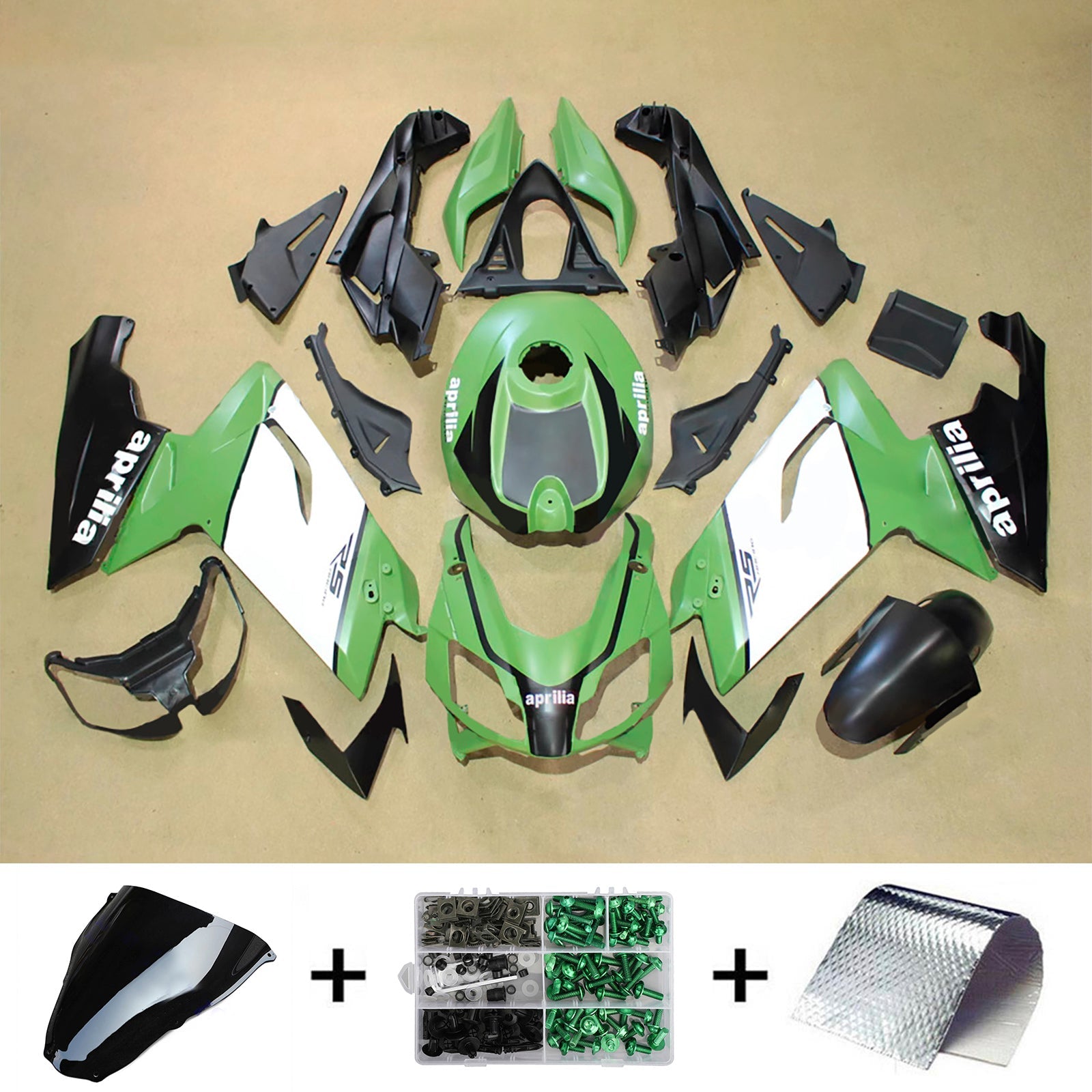Kit de carenado&Sistema de inyección Aprilia RS125 2006-2011, carrocería de plástico ABS