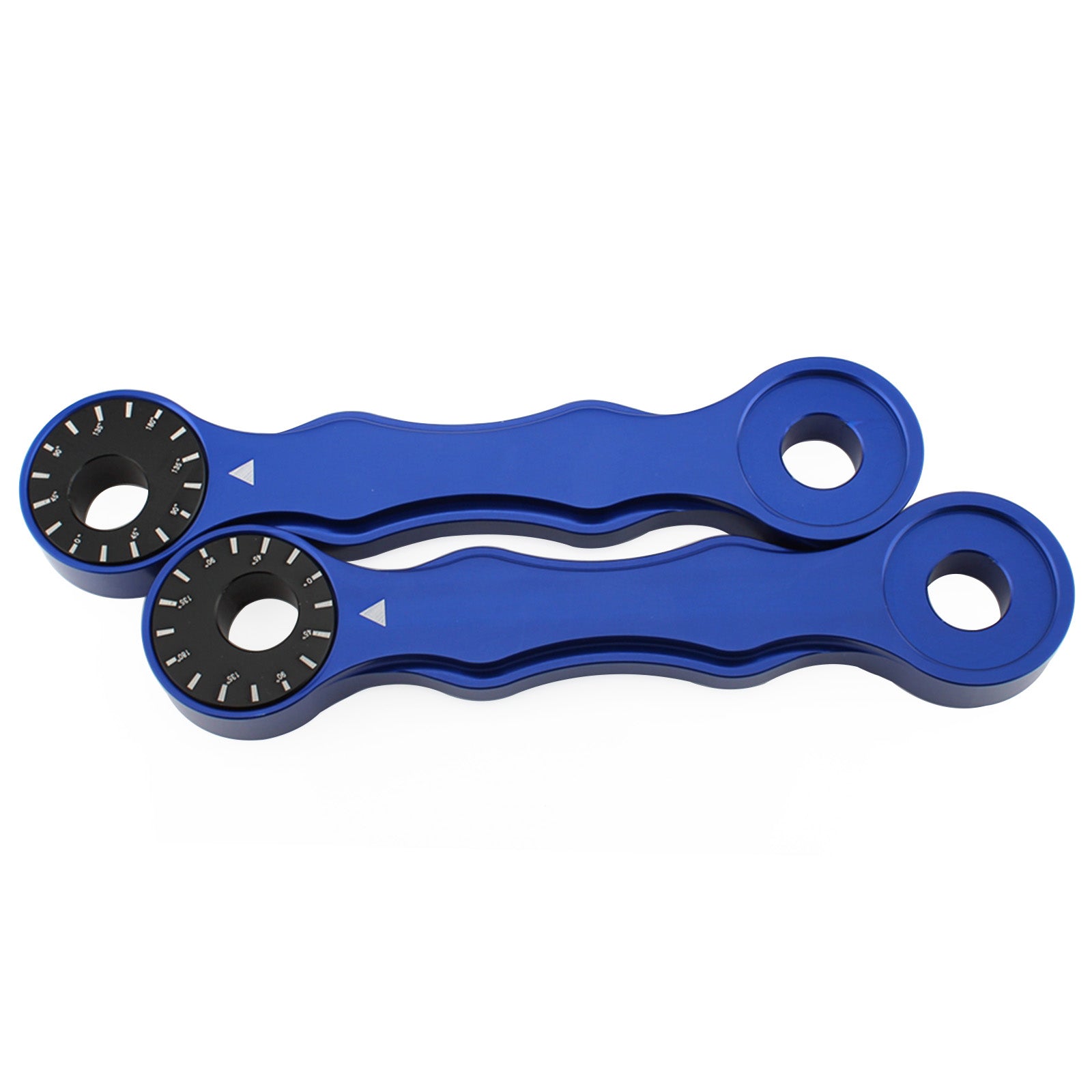 Kit di collegamento abbassamento regolabile per Suzuki DRZ400/E/S/SM 00-17 RM125/200 96-00 Blu