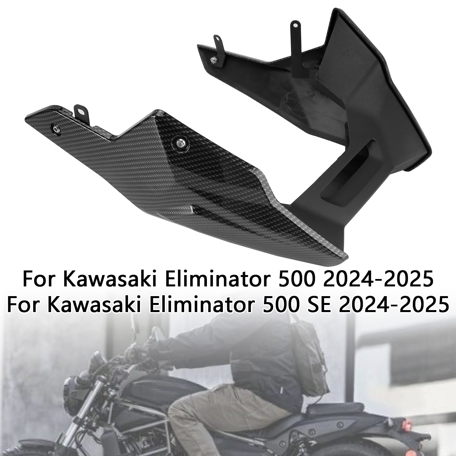 Carénages inférieurs complets pour Kawasaki Eliminator 400/450/500 2024-2025