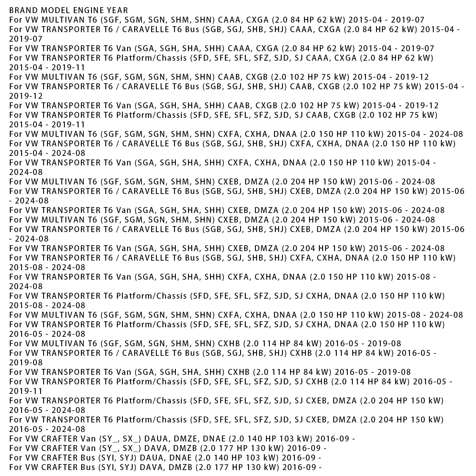 Głowa cylindra 908334 908434 dla VW Audi Skoda Seat 2.0L TDI
