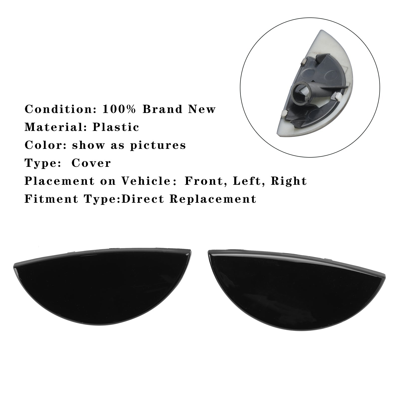 Veliko 2 levega in desnega pokrova perila 63126922155 63126922156 za Mini Cooper R52