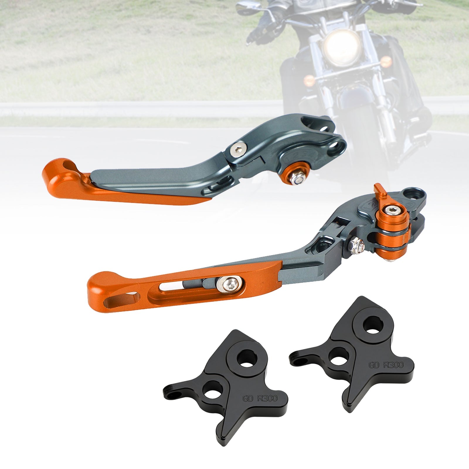 Palanca de freno de embrague ajustable Kymco AK550 2017-2022