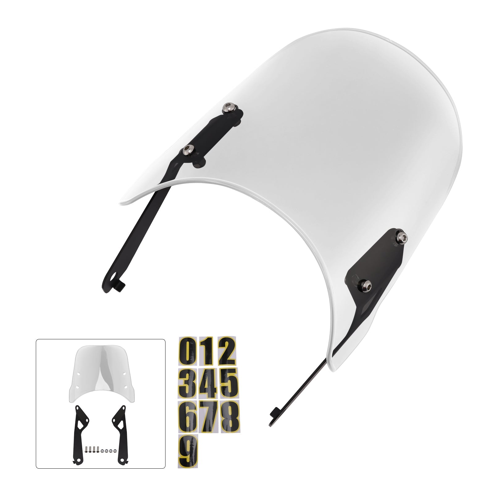 Pare-brise HONDA CB350C GB350C 2024-2025