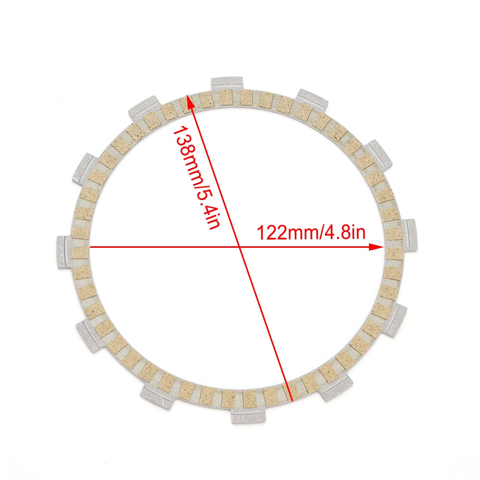 Zestaw płyty tarcia sprzęgła dla Kawasaki ZX1000 Ninja H2R 2015-24 21441-24F50