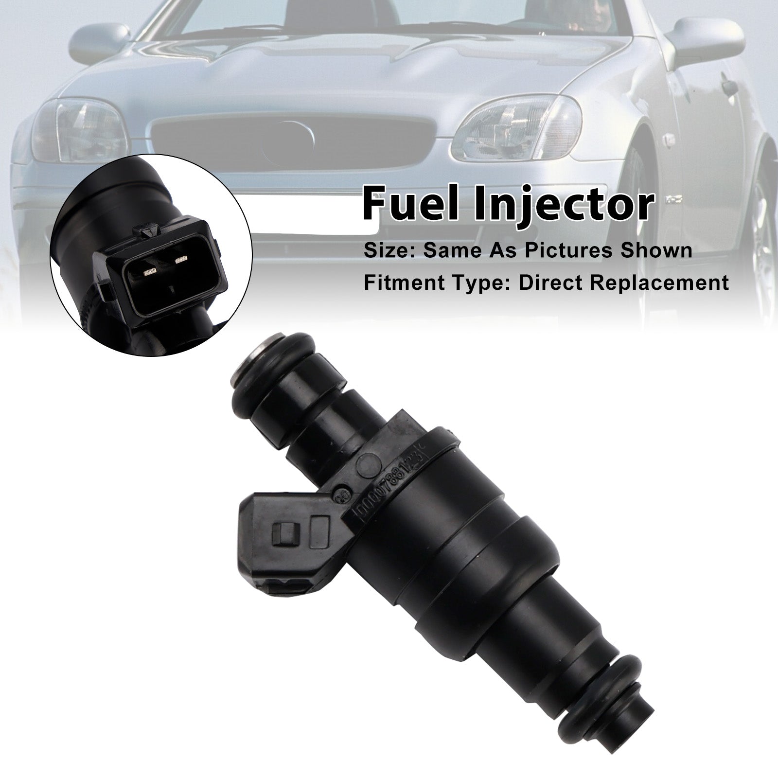 1x inyector de combustible para Mercedes-Benz SLK (R170) 230 Kompressor 96-00 0000788123