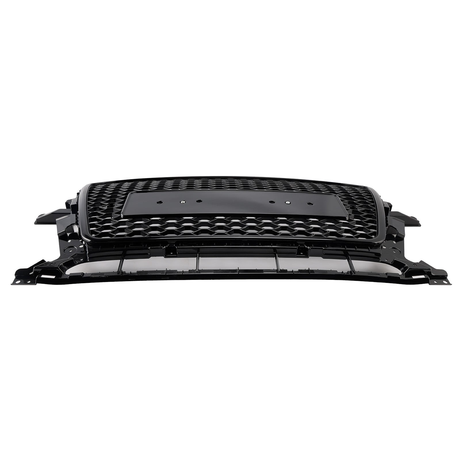 Gloss Black Front Honeycomb Bumper Grill Grille Pour Audi Q5 2013-2017