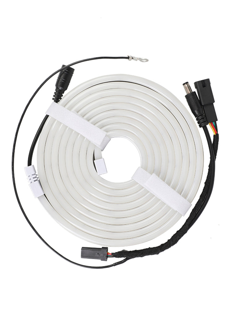 Bande lumineuse LED d'ambiance pour coffre avant, couleur chaude, pour Tesla Model 3/Y/S/X