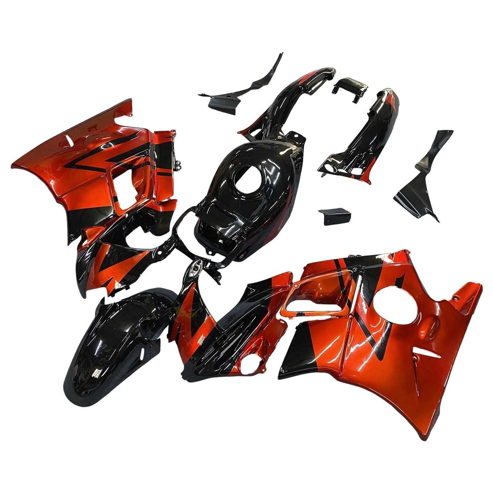 Injection carénage Kit carrosserie plastique ABS pour Honda CBR600 F2 1991-1994