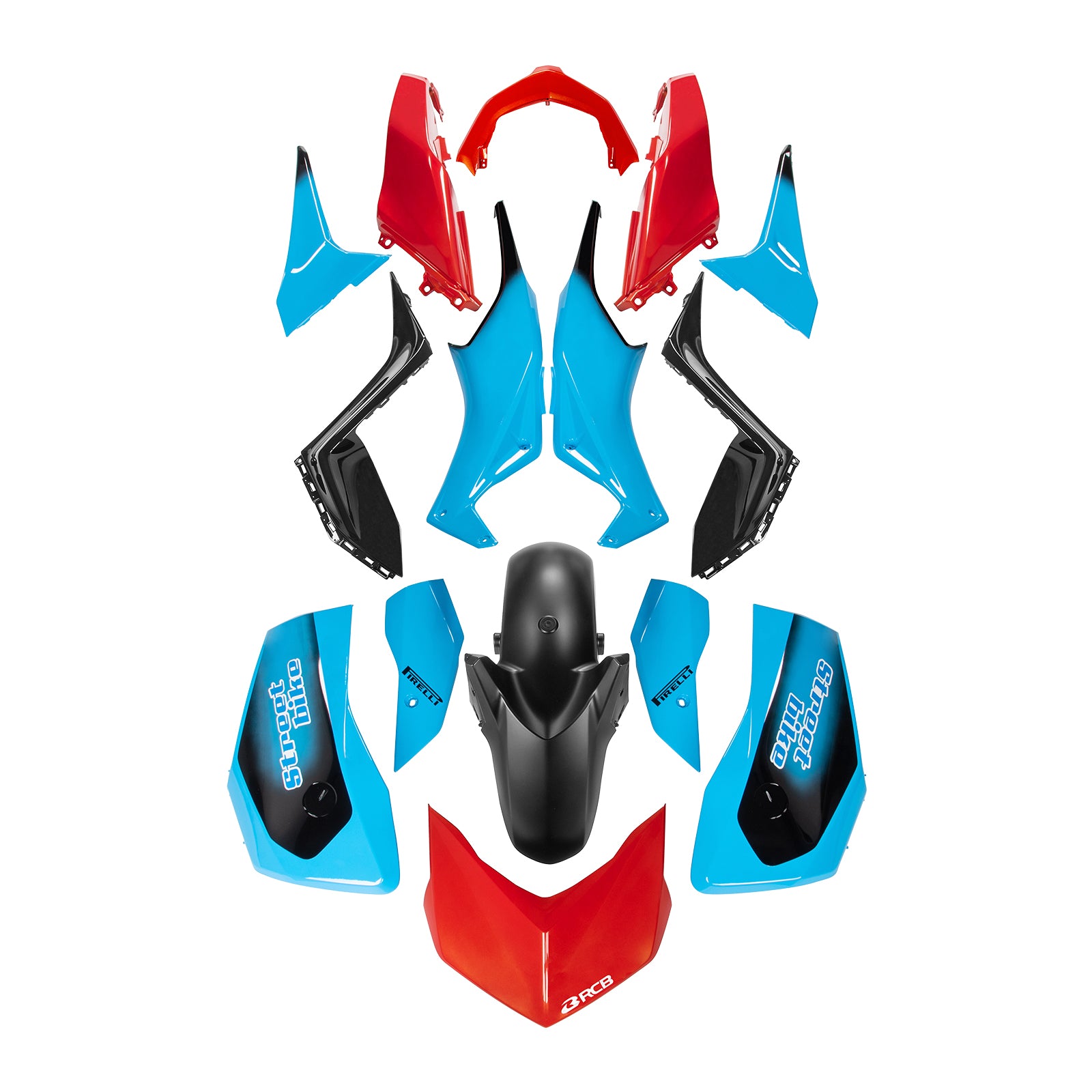 Kit de carénage de carrosserie ABS par injection pour Yamaha X-MAX 300 XMAX 2023-2024