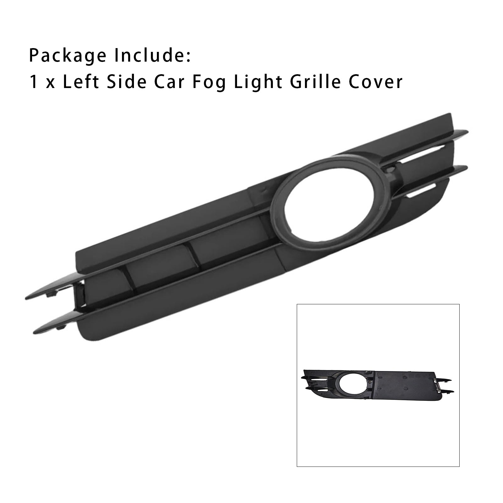 Beschermrooster voor mistlamp links Audi A6 C6 2005-2008 4F0807681A