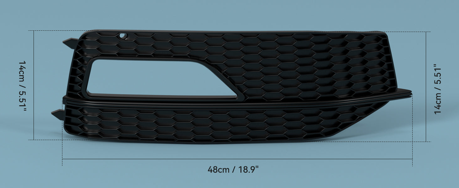 A4 S-Line S4 2013-2015 Audi Bumper Bumper Light Limp Cover